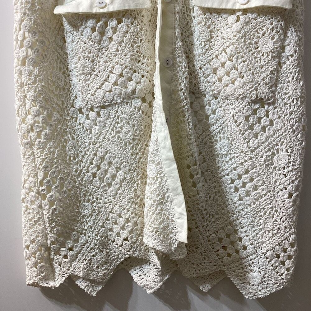 Saylor Aries Diamond‎ Crochet Mini Dress size XS - Picture 6 of 16